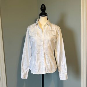 🧡🏍️🧡Harley-Davidson Women’s Long Sleeve Button-Up Shirt – Size Medium